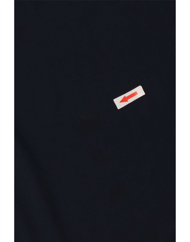 Nike Mens Dri Fit T-Shirt Top Small Navy Blue Polyester