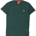 Superdry Mens T-Shirt Top Medium Green Cotton