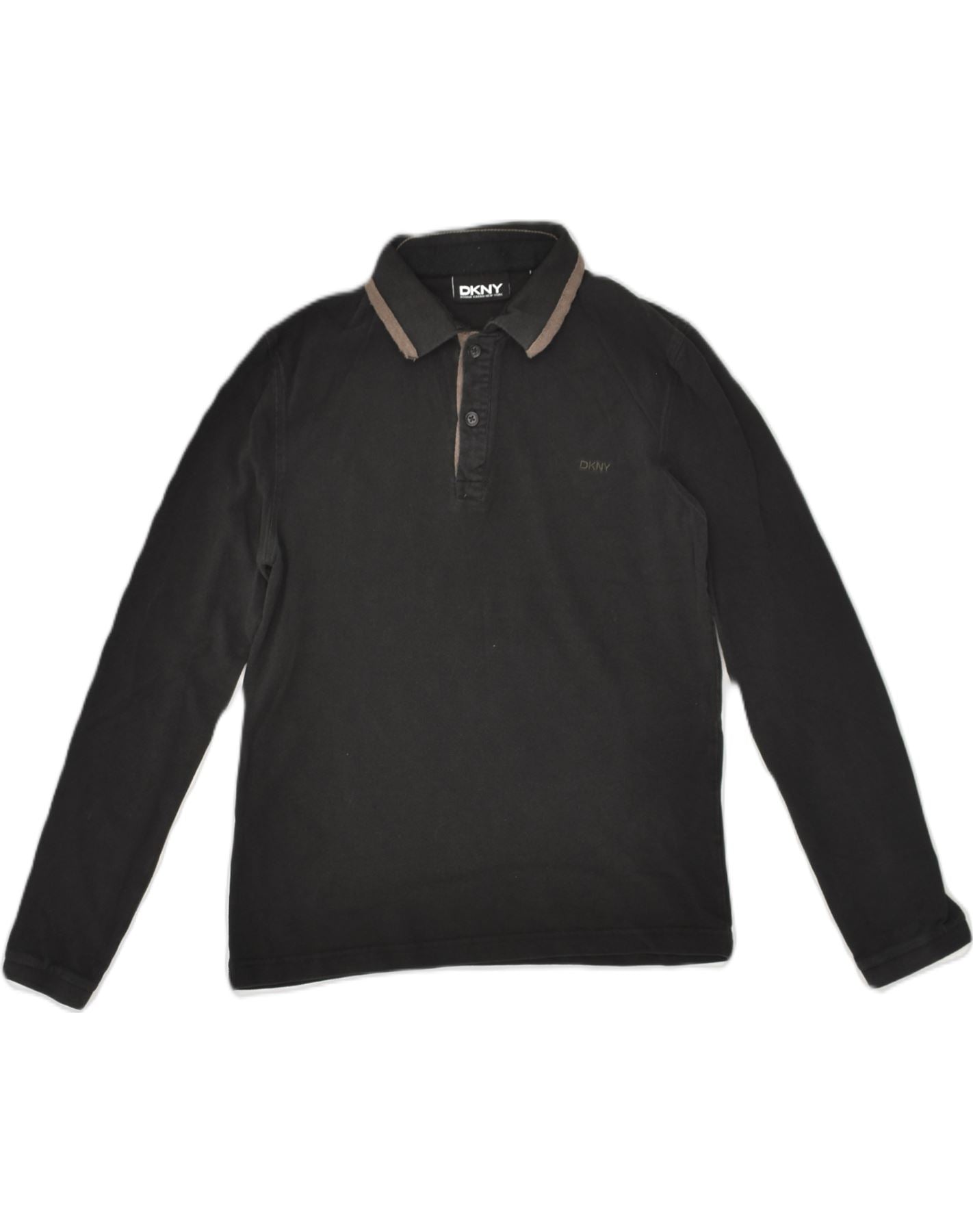 DKNY Polo Shirt Sleeve Logo in Black for Men