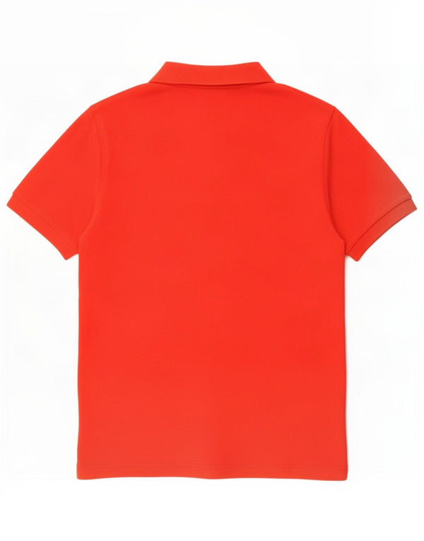 Kappa Mens Polo Shirt Medium Red Cotton