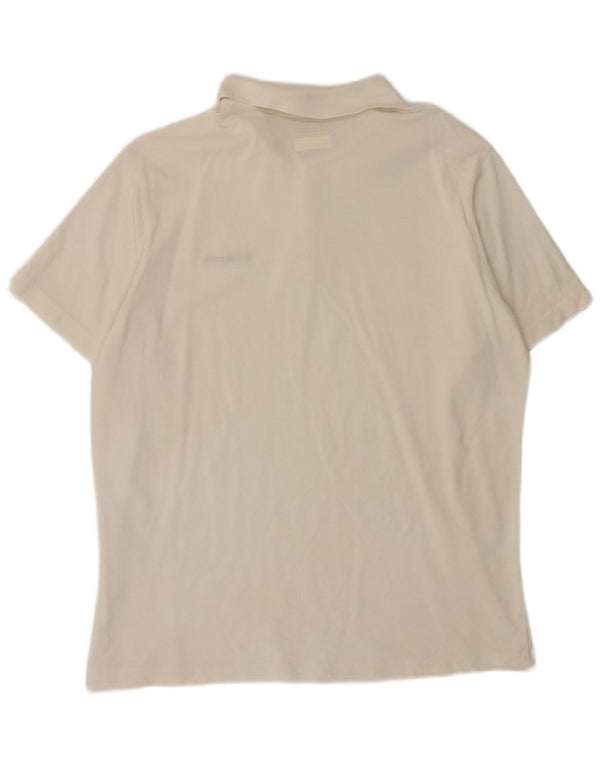 Columbia Mens Polo Shirt XL White