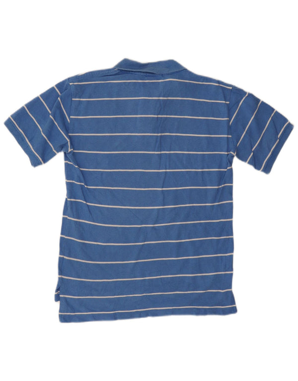 Polo Ralph Lauren Boys Polo Shirt 15-16 Years Large Blue Striped Cotton