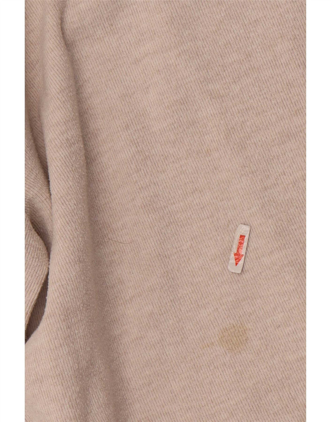 Zara Womens 3/4 Sleeve Shift Dress UK 12 Medium Beige