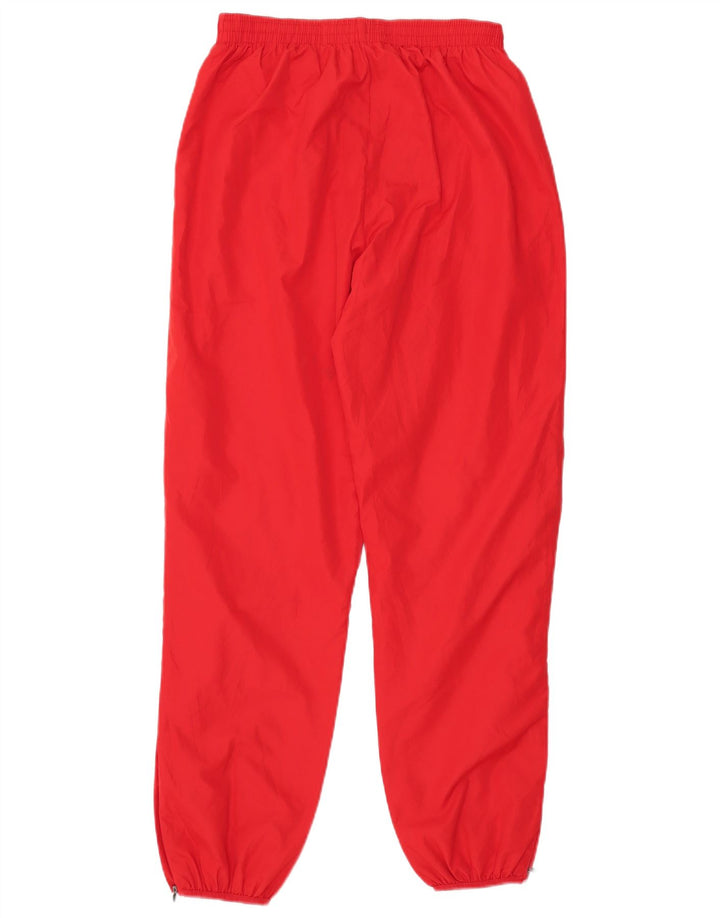 Diadora Mens Tracksuit Trousers Joggers Small  Red Polyester