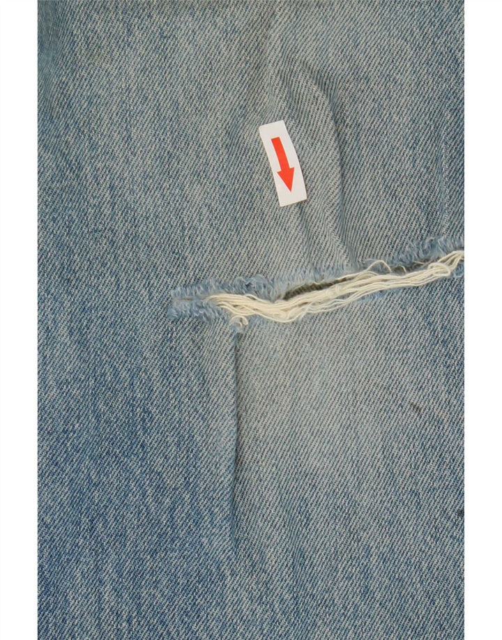 Levi's Mens 516 Slim Straight Jeans W32 L26 Blue Cotton