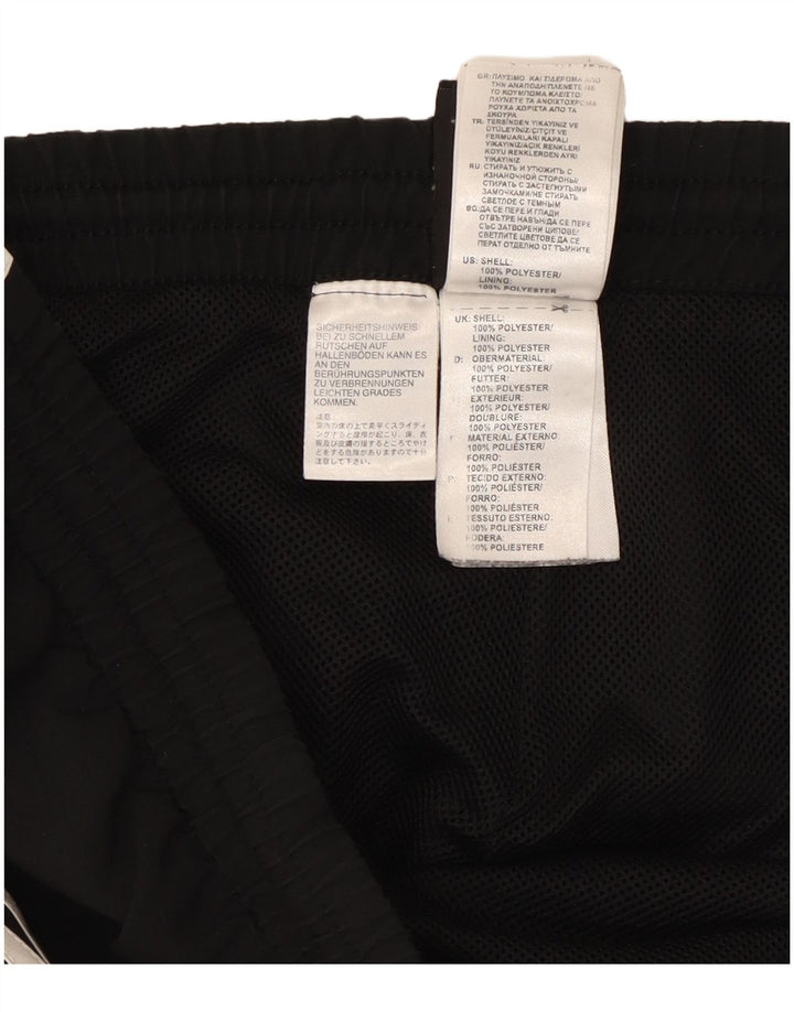 Adidas Mens Tracksuit Trousers Joggers UK 40/42 Medium  Black Polyester