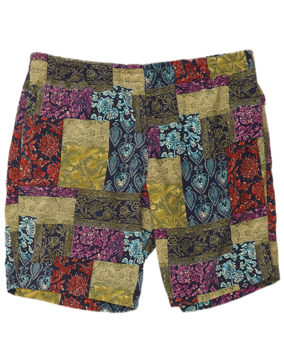 Gigi Rizzi Mens Swimming Shorts IT 54 2XL Multicoloured Patchwork