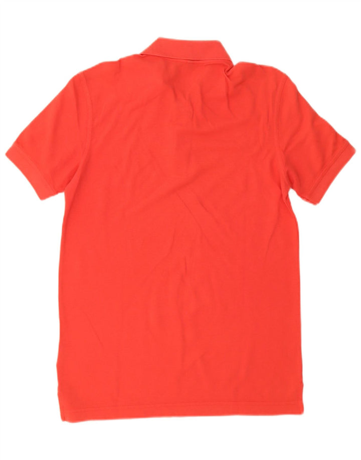 Benetton Mens Polo Shirt Small Red Cotton