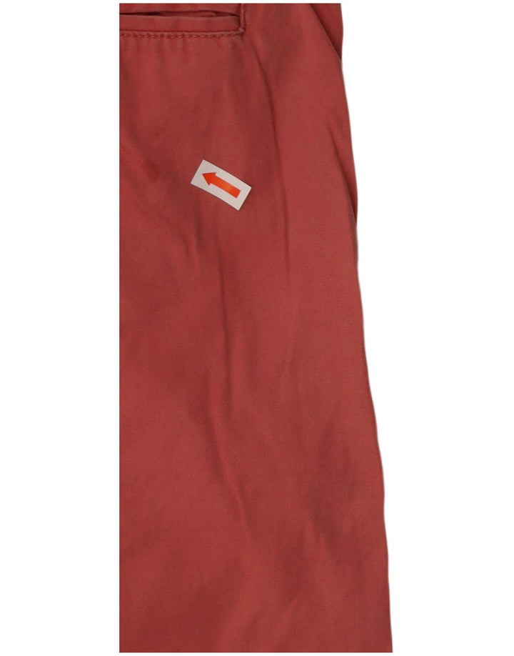 J. CREW Mens Club Chino Shorts W31 Medium Red Cotton