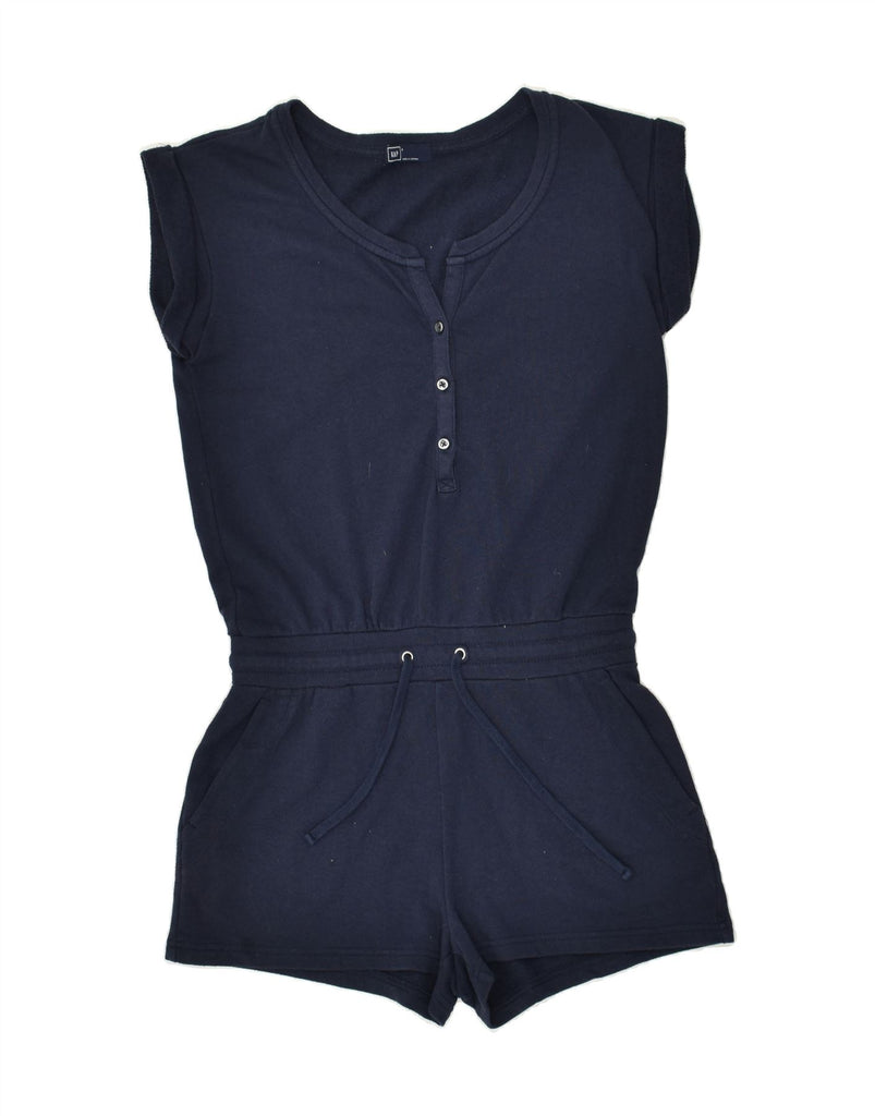 GAP Womens Playsuit UK 10 Small Navy Blue | Vintage Gap | Thrift | Second-Hand Gap | Used Clothing | Messina Hembry 