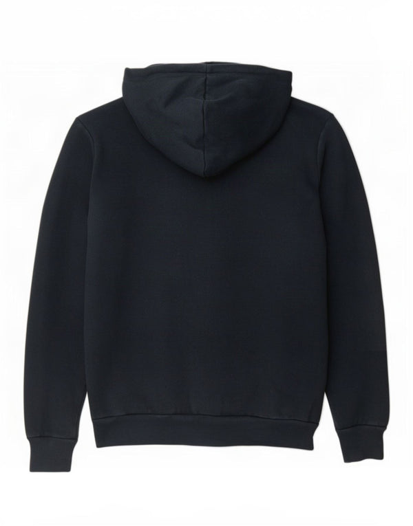 Puma Mens Zip Hoodie Sweater Small Navy Blue Cotton