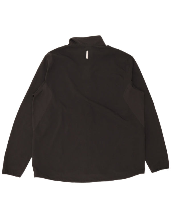 Reebok Mens Rain Jacket UK 42 XL Black Polyester