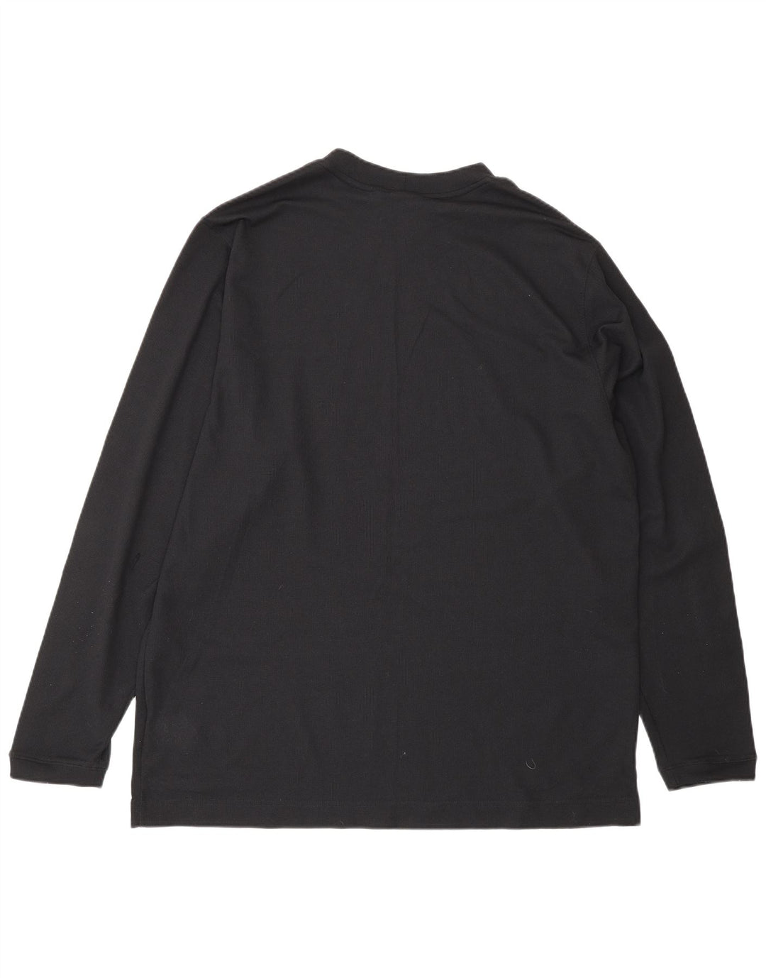 Jordan Mens Graphic Top Long Sleeve UK 42/44 Large Black Polyester