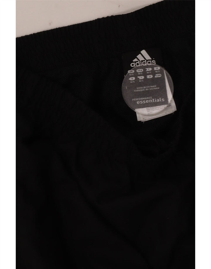 ADIDAS Mens Climalite Tracksuit Trousers Joggers Medium Black Polyester