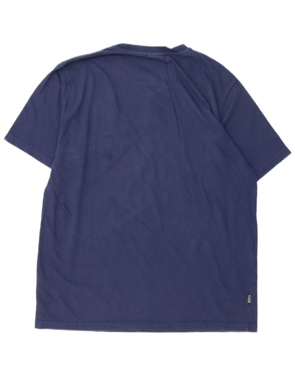 THE NORTH FACE Mens T-Shirt Top XL Navy Blue Cotton