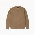 Massimo Dutti Mens Boat Neck Jumper Sweater XL Beige Flecked