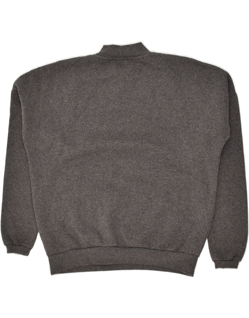 PULL & BEAR Womens Oversized Graphic Sweatshirt Jumper UK 10 Small Grey | Vintage Pull & Bear | Thrift | Second-Hand Pull & Bear | Used Clothing | Messina Hembry 