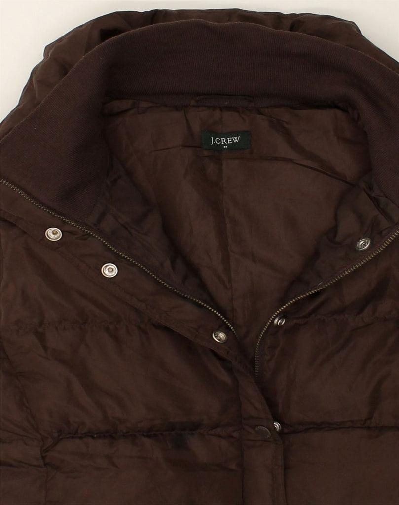 J. CREW Womens Padded Gilet UK 14 Large Brown | Vintage J. Crew | Thrift | Second-Hand J. Crew | Used Clothing | Messina Hembry 