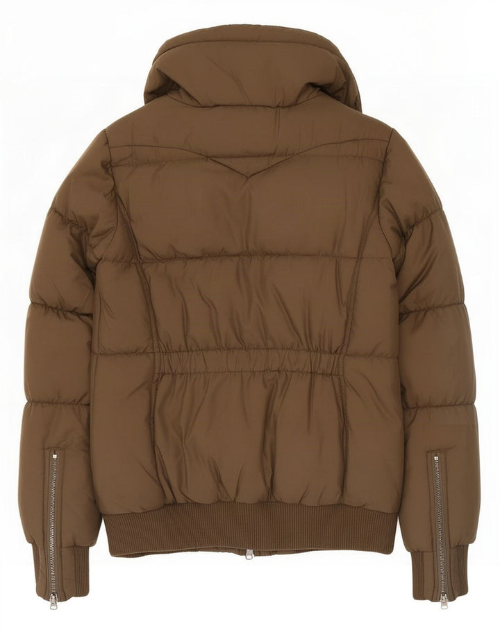 Levi's Womens Oversized Padded Jacket UK 6 XS Khaki Polyester