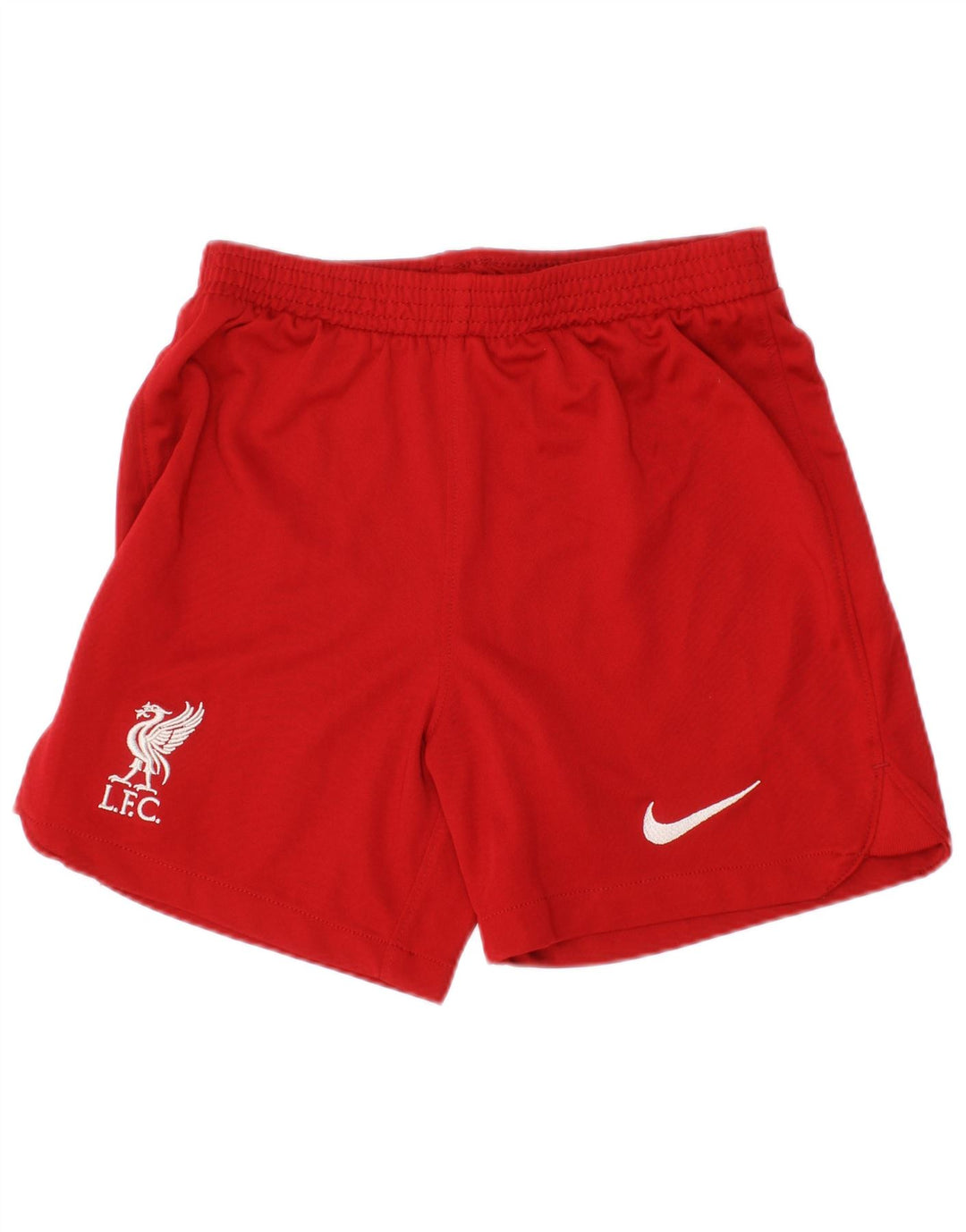 Nike Boys Liverpool Sport Shorts 6-7 Years Large Red Polyester