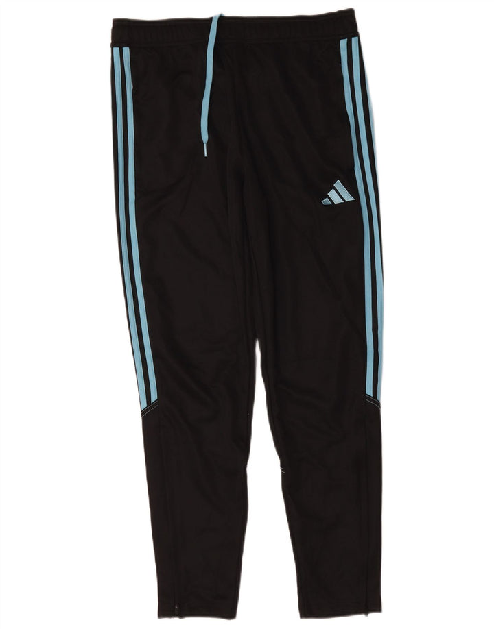 Adidas Mens Aeroready Tracksuit Trousers Medium Black Polyester