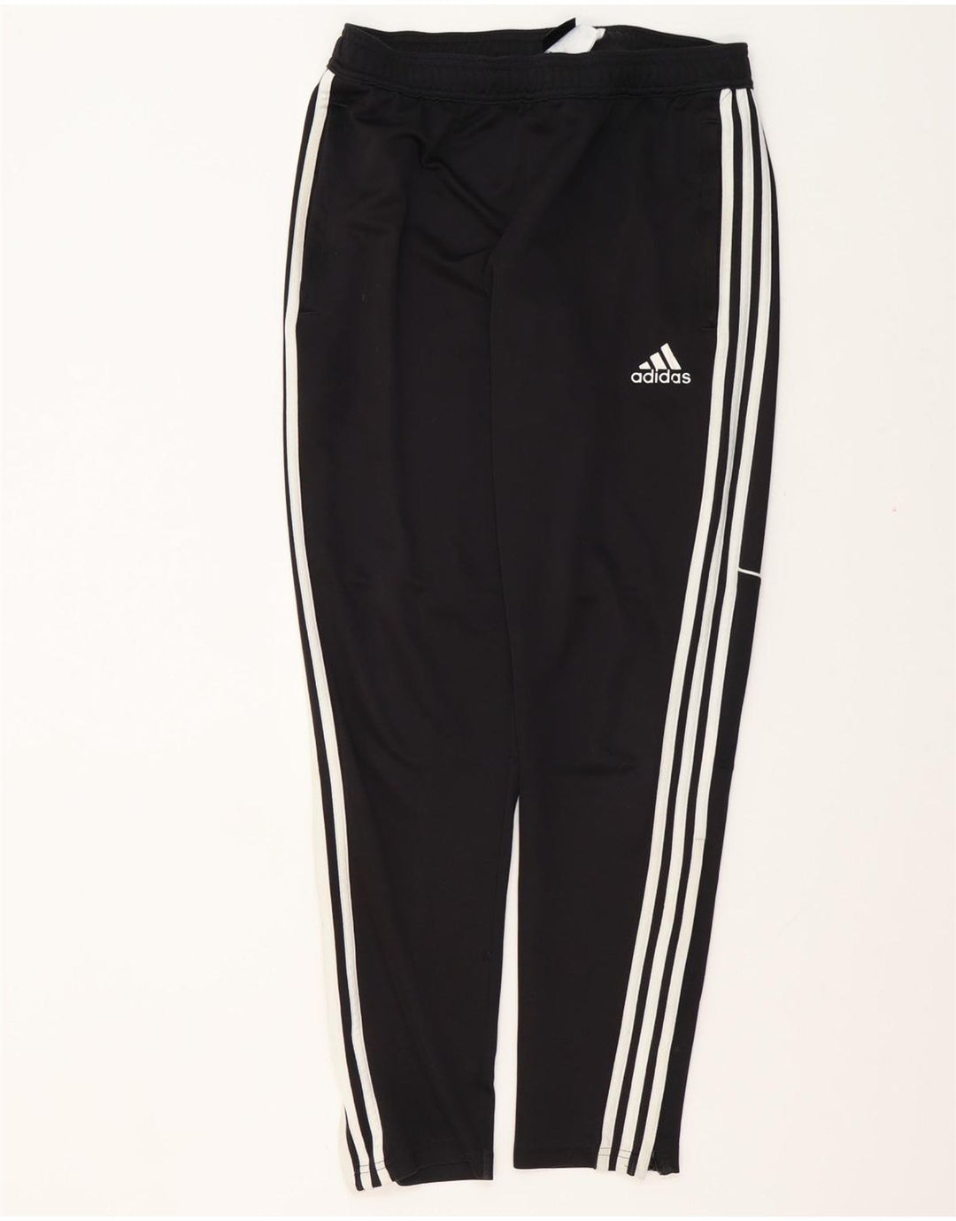 ADIDAS Mens Tracksuit Trousers Medium  Black Polyester