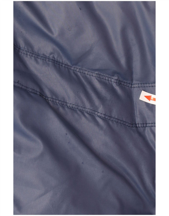 Diesel Mens Padded Jacket UK 40 Large Navy Blue Polyamide