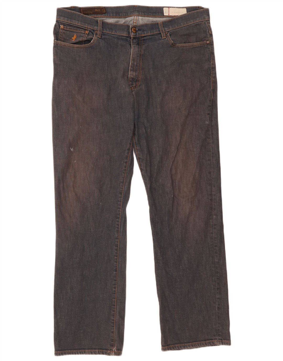 MARLBORO CLASSICS Mens Straight Jeans W38 L34 Blue Cotton