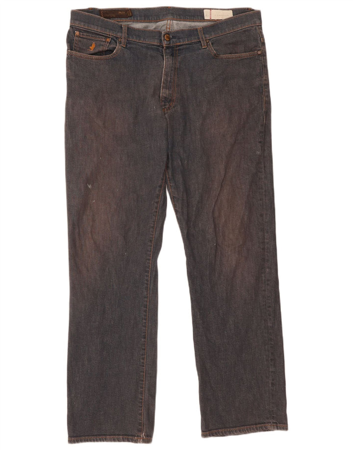 MARLBORO CLASSICS Mens Straight Jeans W38 L34 Blue Cotton