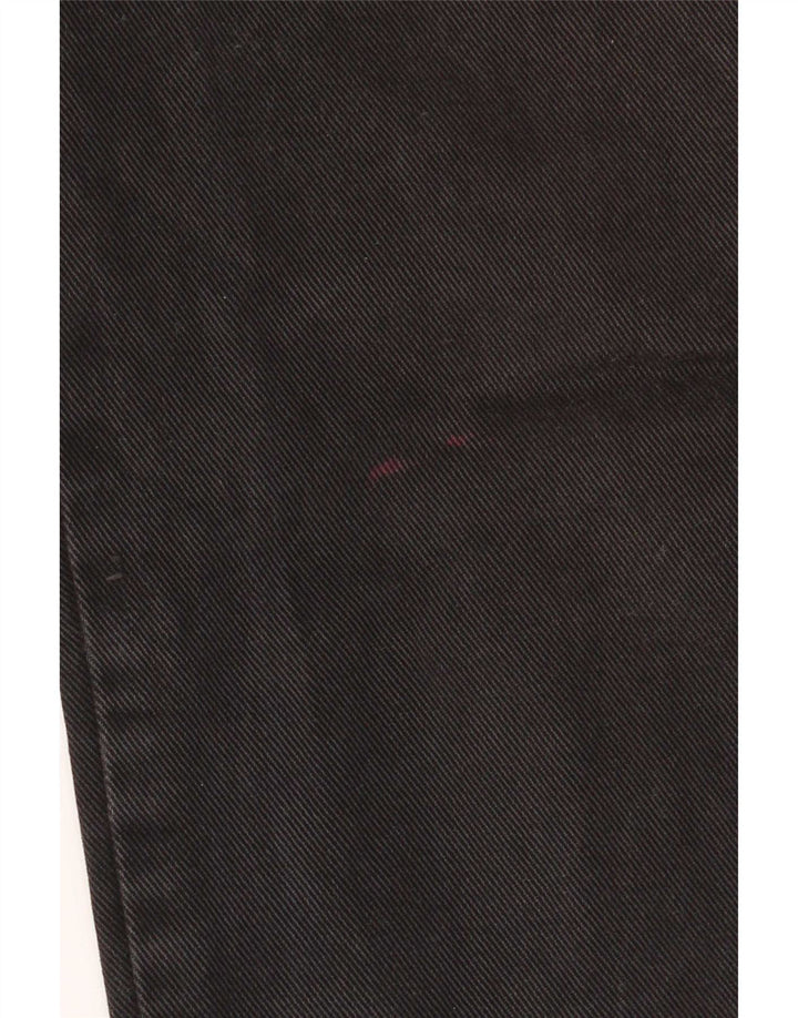 Wrangler Mens Texas Straight Jeans W32 L34 Black Cotton