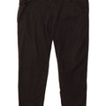 Armani Womens Slim Cropped Trousers W35 L25 Black Cotton