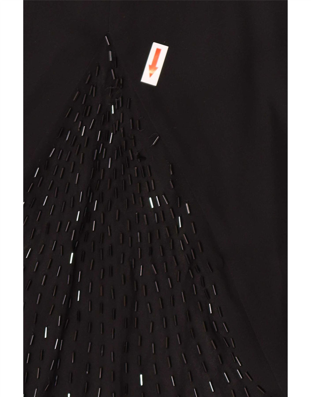 Luisa Spagnoli Womens Flared Skirt IT 44 Medium W32 Black Silk