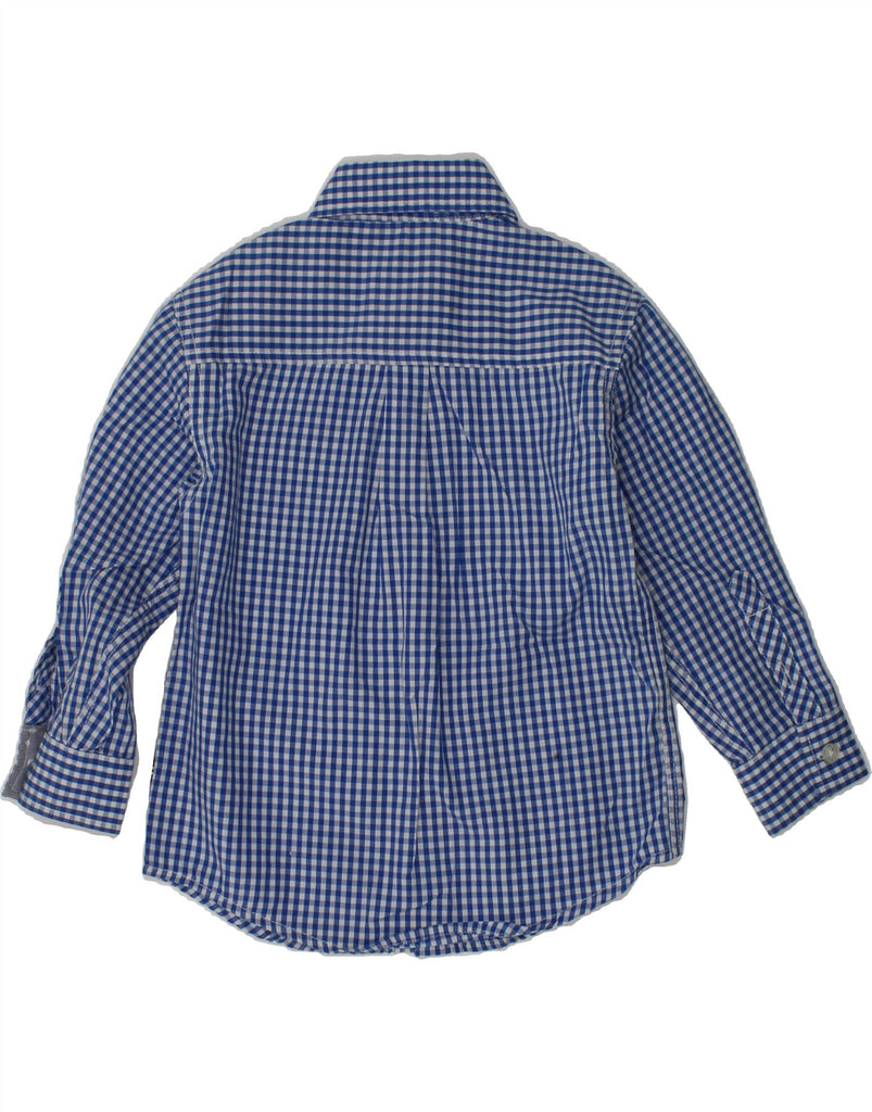 NAUTICA Boys Shirt 2-3 Years Blue Check Cotton | Vintage Nautica | Thrift | Second-Hand Nautica | Used Clothing | Messina Hembry 