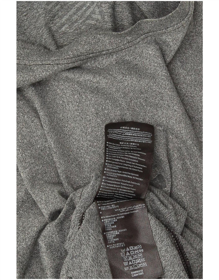 Under Armour Mens Cold Gear Top Long Sleeve Medium Grey Polyester