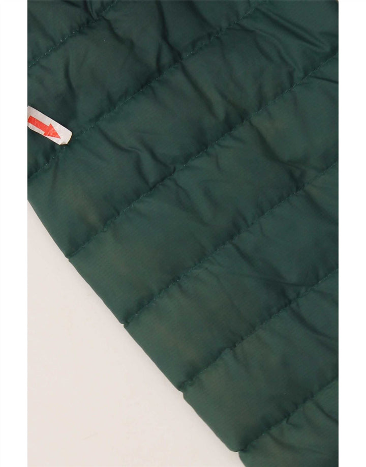 Mountain Warehouse Womens Hooded Padded Jacket UK 14 Medium Green Nylon
