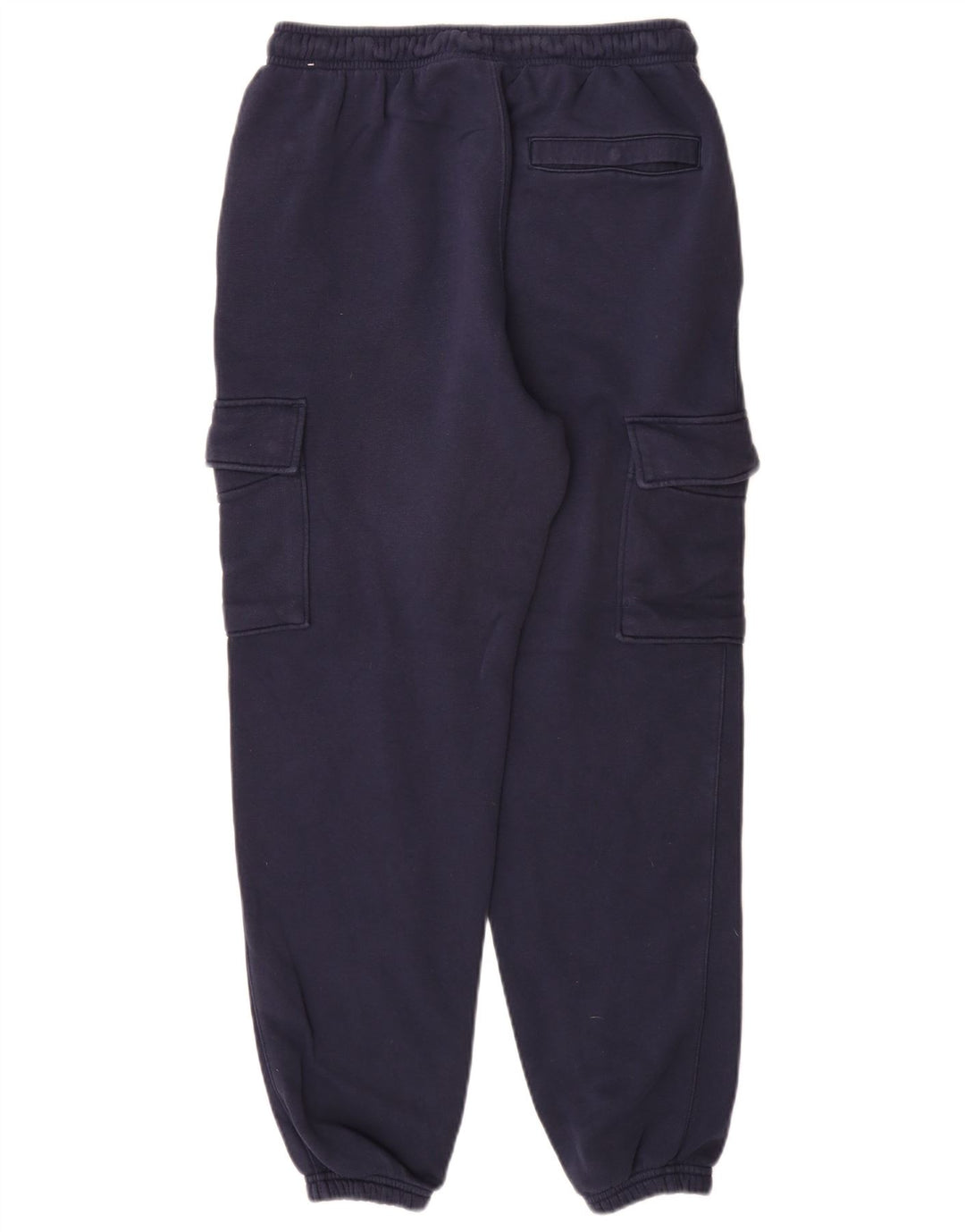 Nike Mens Tracksuit Trousers Joggers Small Navy Blue Cotton