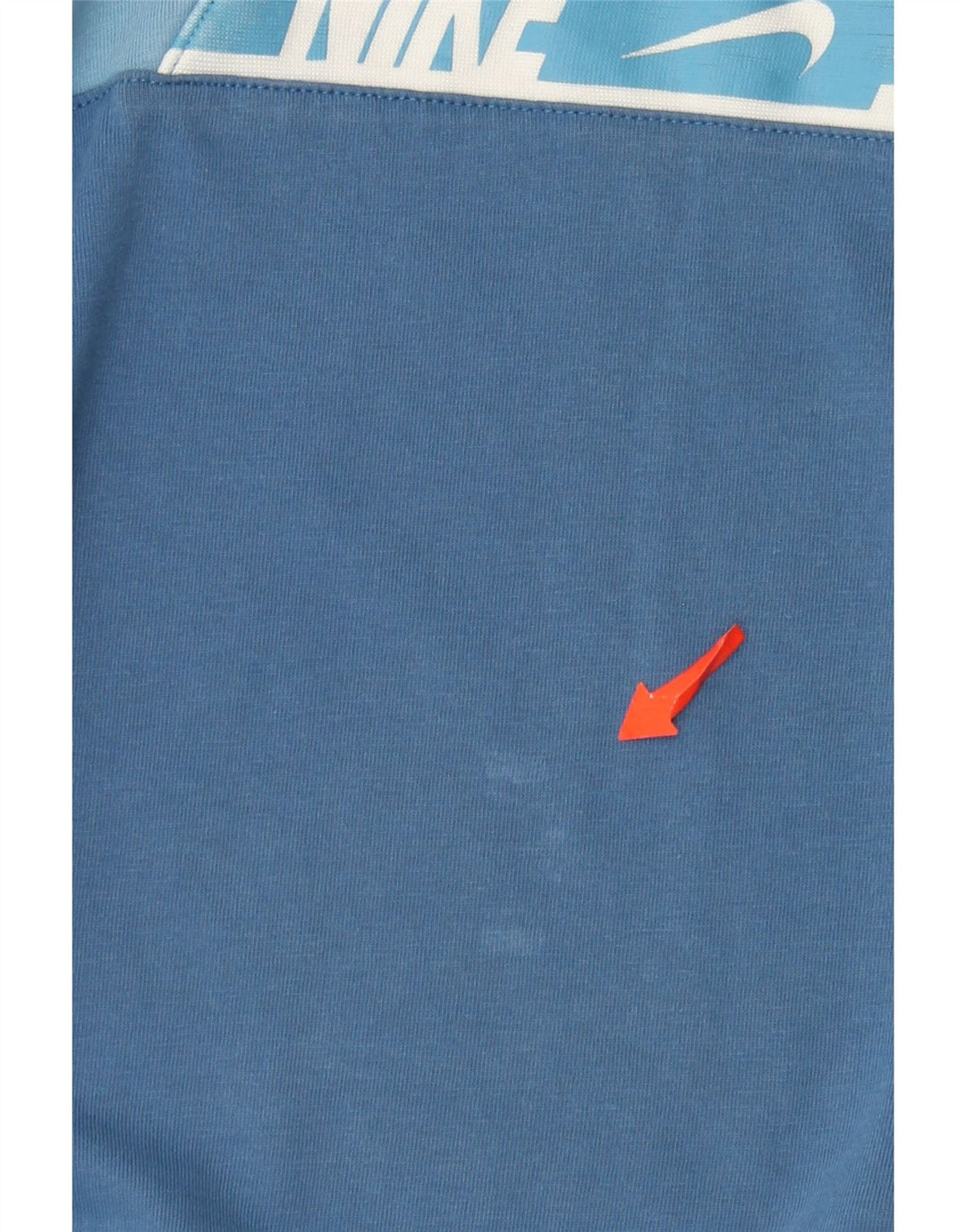 Nike Mens Graphic T-Shirt Top Medium Blue Cotton