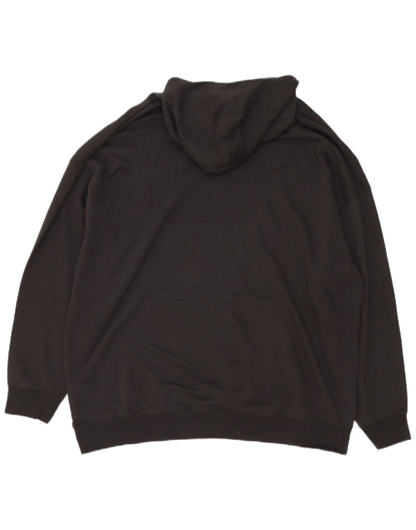 Puma Mens Hoodie Jumper 2XL Black Cotton