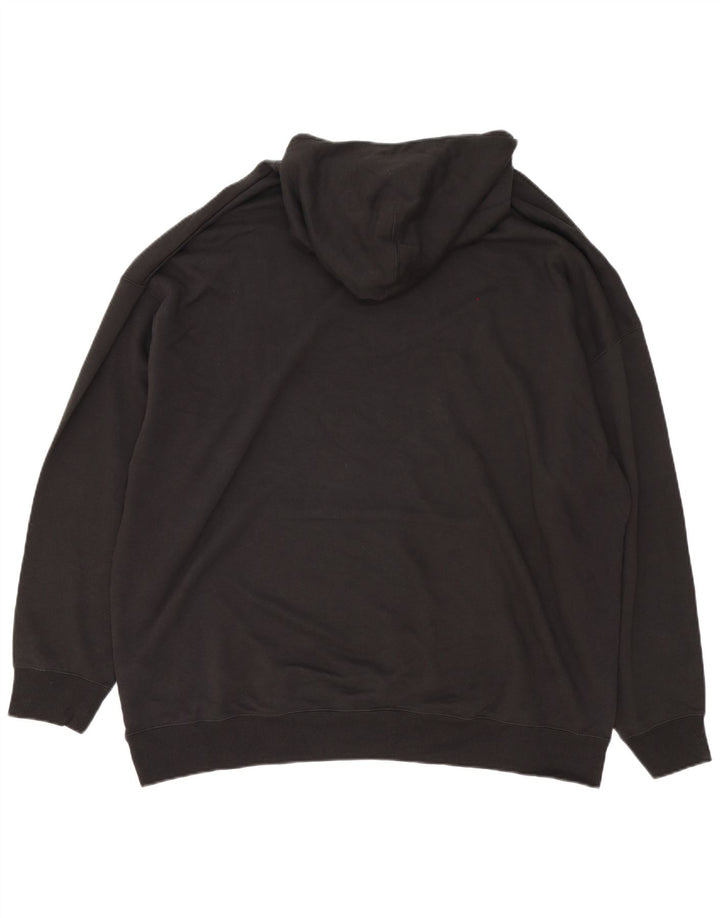 Puma Mens Hoodie Jumper 2XL Black Cotton