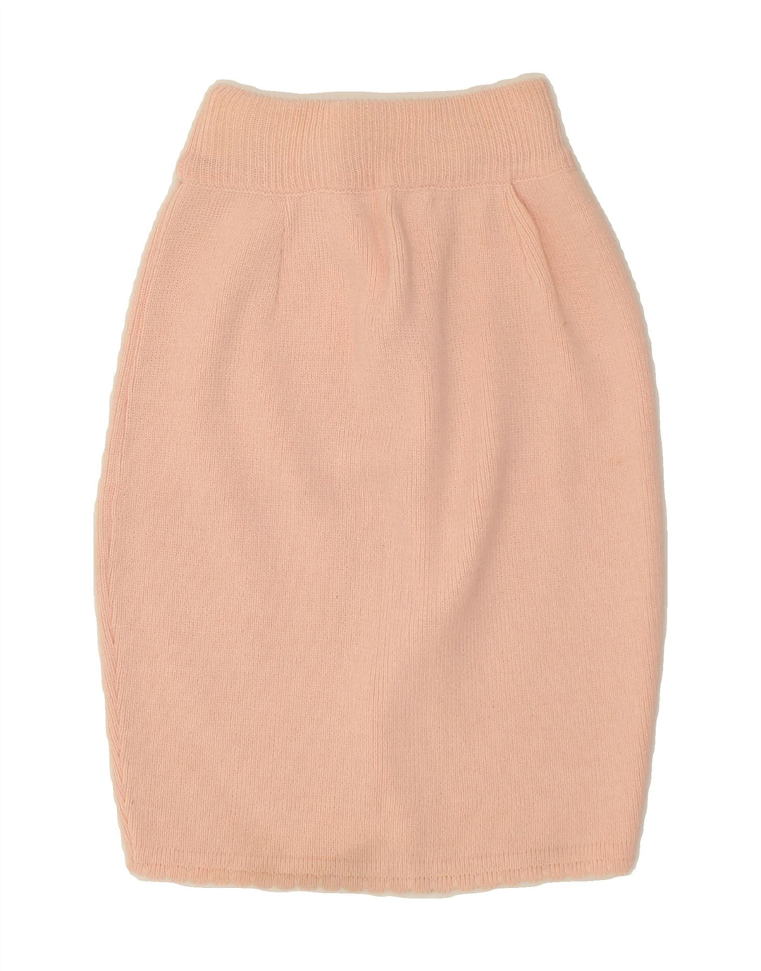 VINTAGE Womens Pencil Skirt W24 XS Pink Wool Vintage Vintage and Second-Hand Vintage from Messina Hembry 