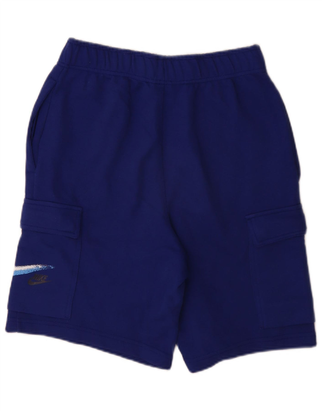 Nike Mens Graphic Sport Shorts XS Blue Cotton