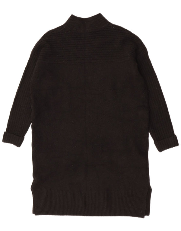 Fat Face Womens Jumper Dress UK 16 Large Black