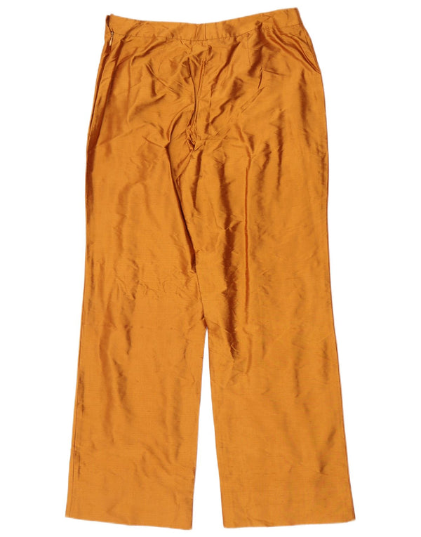 Luisa Spagnoli Womens Straight Casual Trousers IT 46 Large W30 L30 Orange