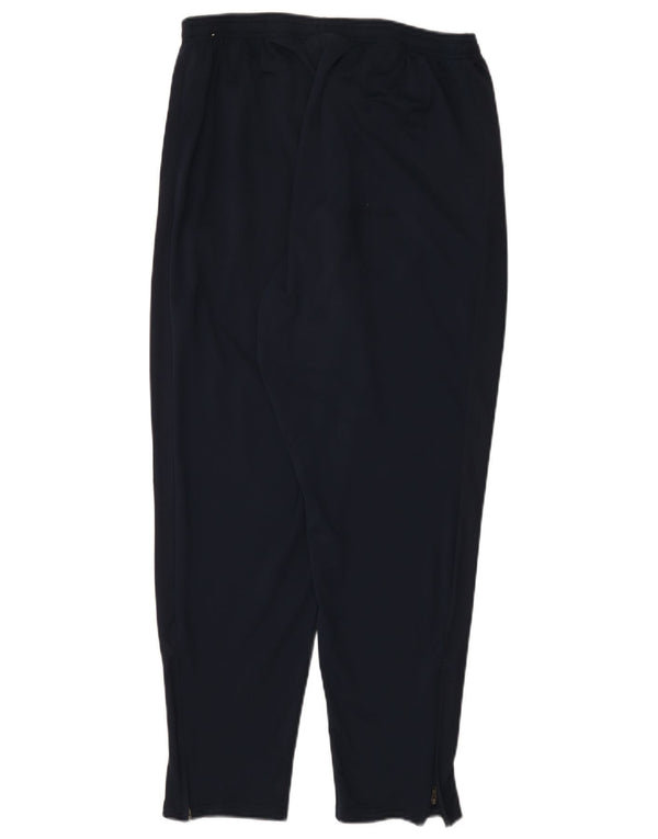Nike Mens Dri Fit Tracksuit Trousers 2XL Navy Blue Polyester