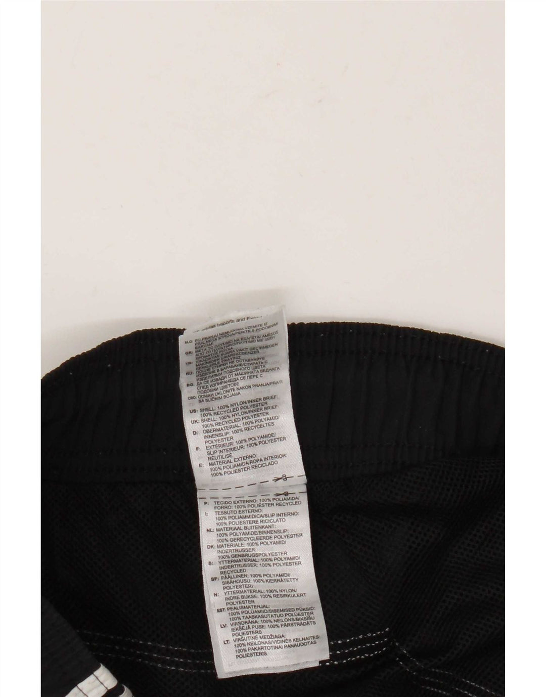 Adidas Mens Swimming Shorts Large Black Polyamide
