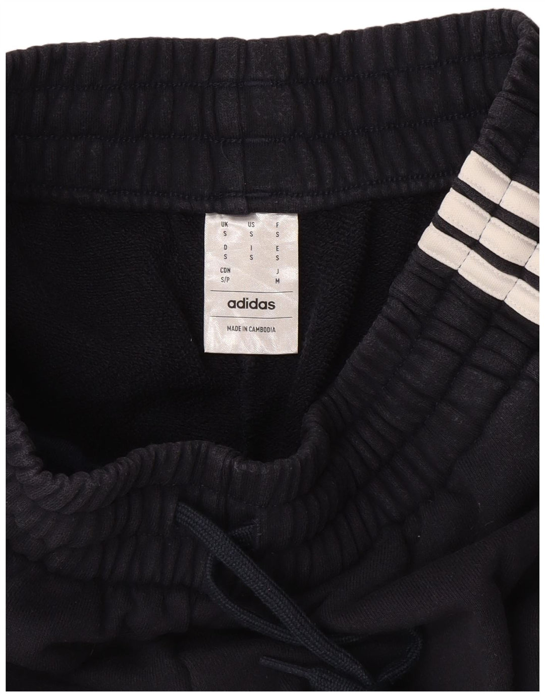 Adidas Womens Sport Shorts UK 10 Small Navy Blue