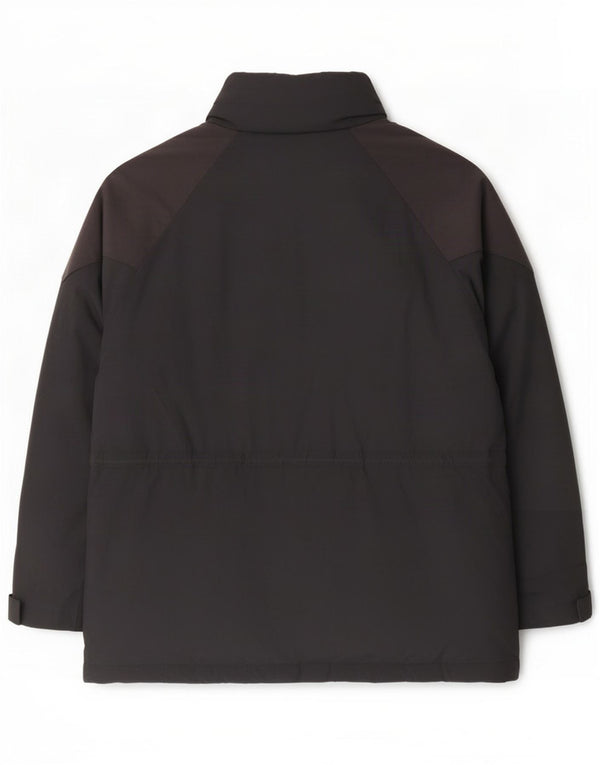Marks & Spencer Mens Hooded Windbreaker Jacket UK 40 Large Black