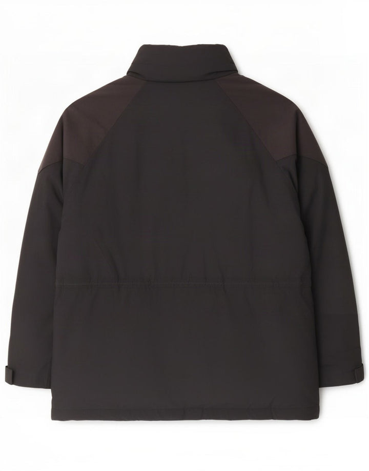 Marks & Spencer Mens Hooded Windbreaker Jacket UK 40 Large Black