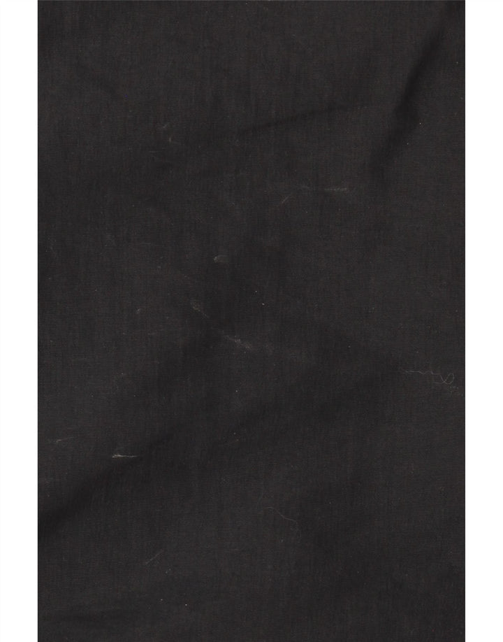 CHAMPION Mens Hooded Windbreaker Jacket UK 40 Large Black Colourblock