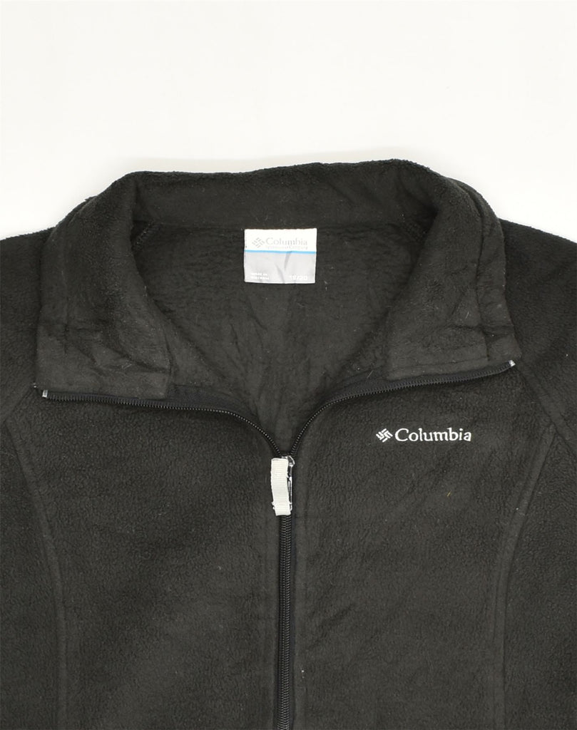 COLUMBIA Boys Fleece Jacket 15-16 Years Blue Polyester | Vintage Columbia | Thrift | Second-Hand Columbia | Used Clothing | Messina Hembry 